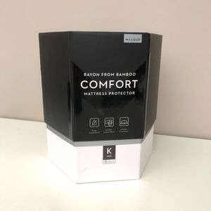 Malouf Comfort Mattress Protector (King) Brand New